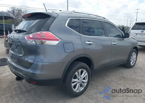 2015 Nissan Rogue Sv from USA, damaged, VIN KNMAT2MV2FP504837